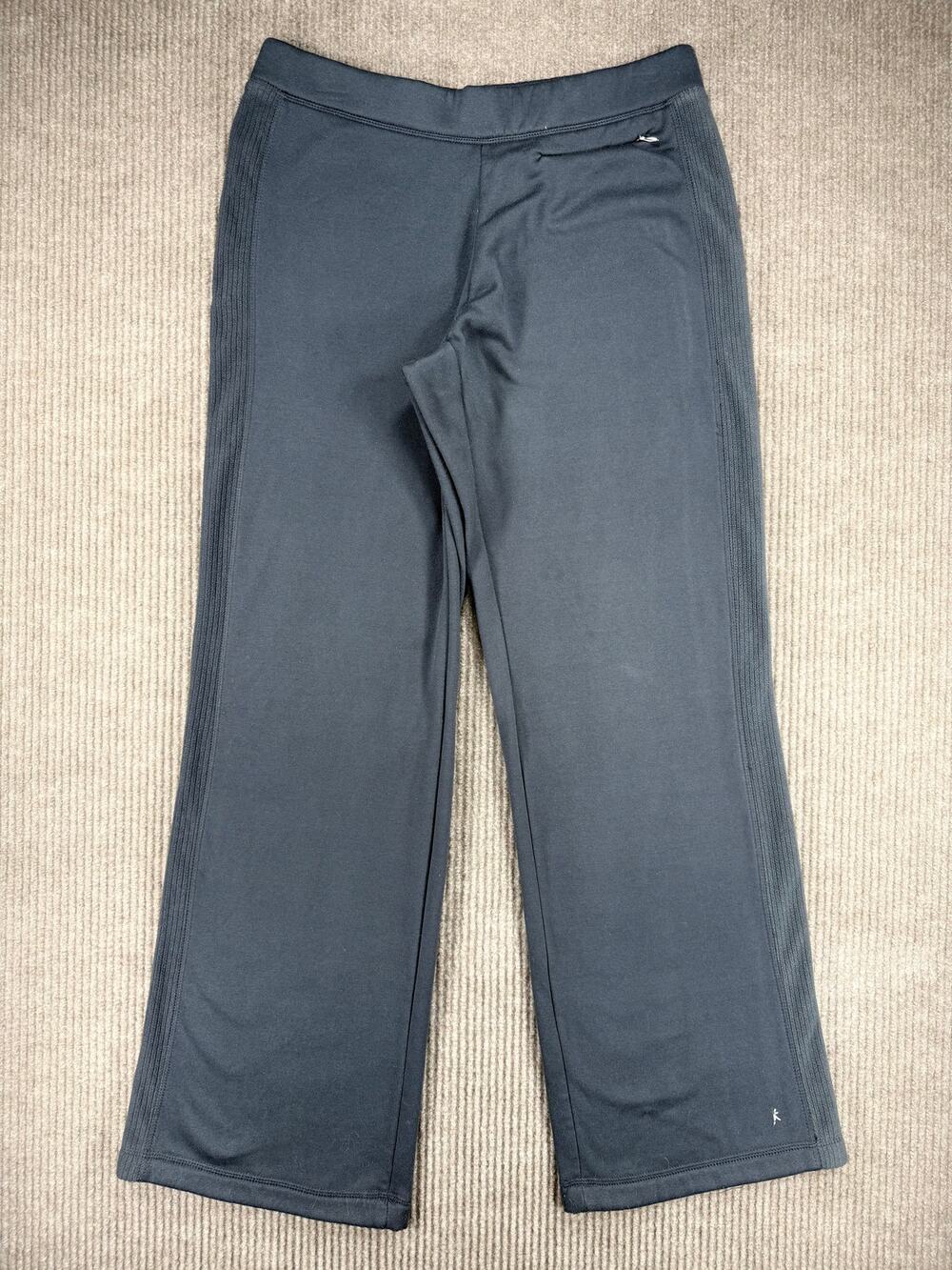 Danskin Now Greystone Track Pants M 8/10 Back Zip